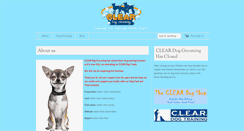 Desktop Screenshot of cleardoggrooming.com.au